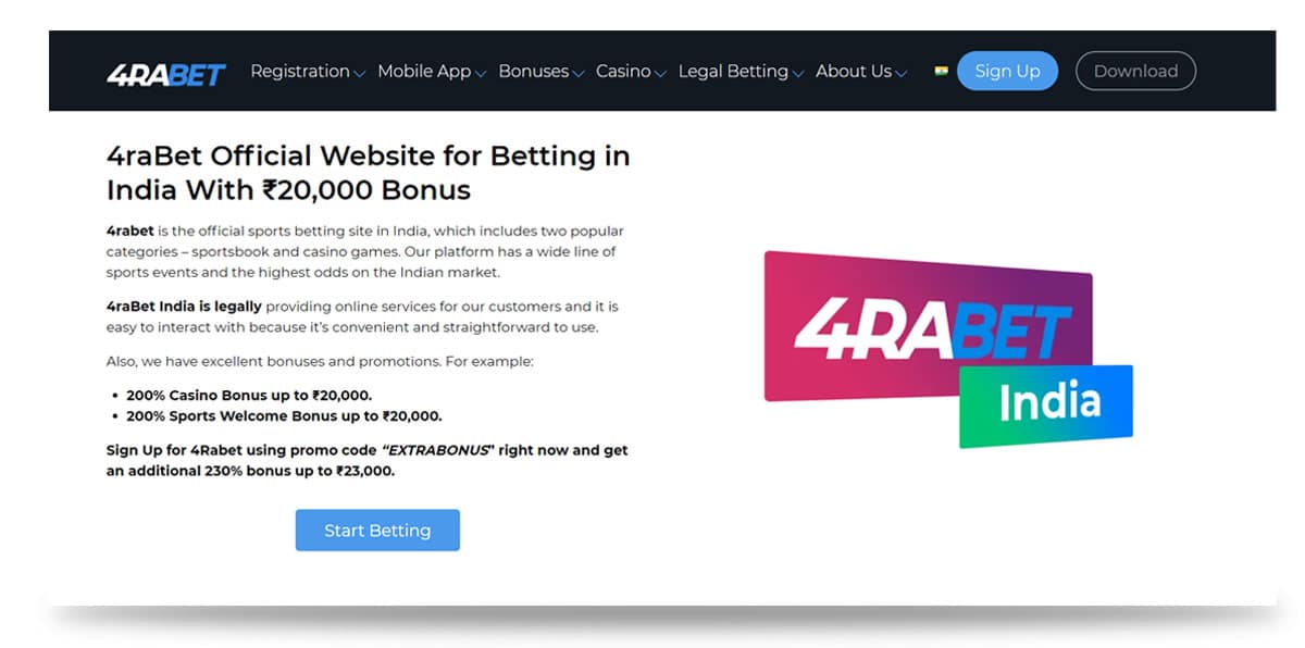 4rabet welcome bonus